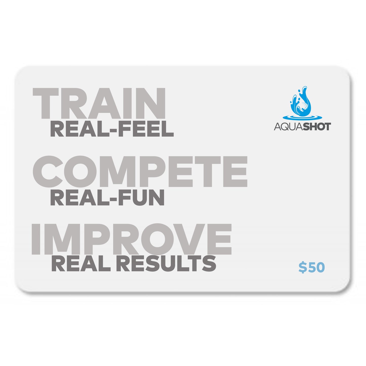 AquaShot Golf Gift Card