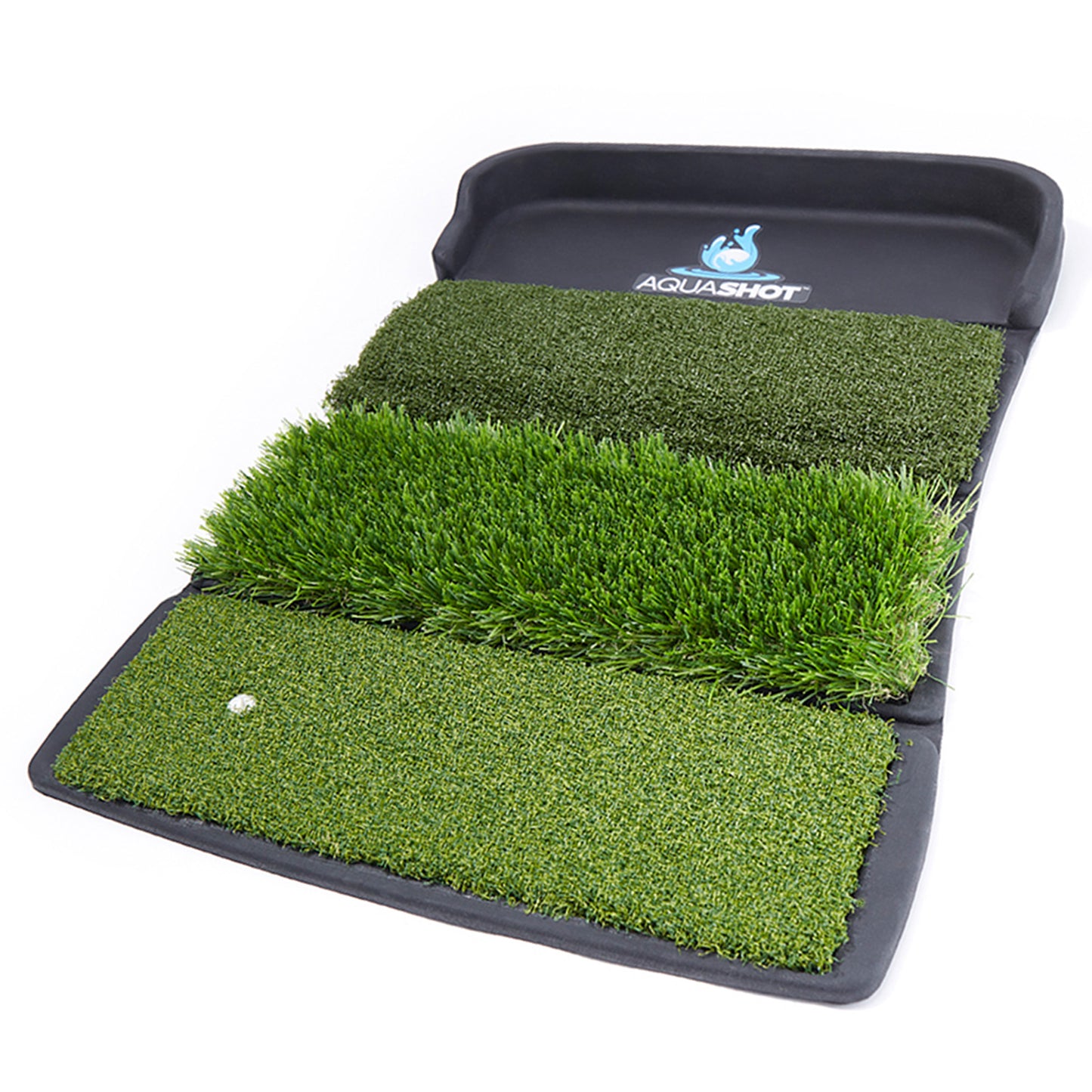 AquaShot Chipping Mat and Ball Tray