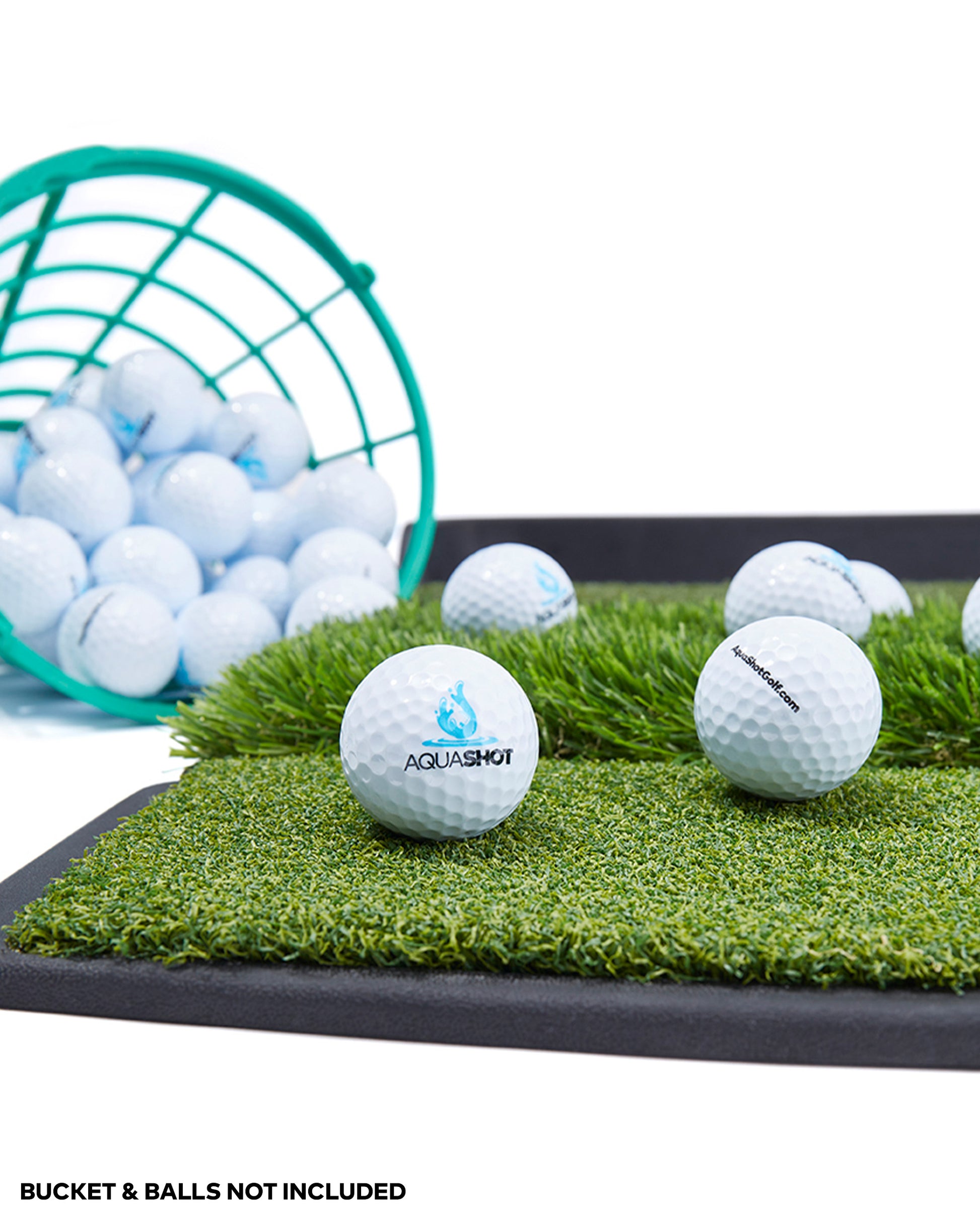 AquaShot Chipping Mat and Ball Tray