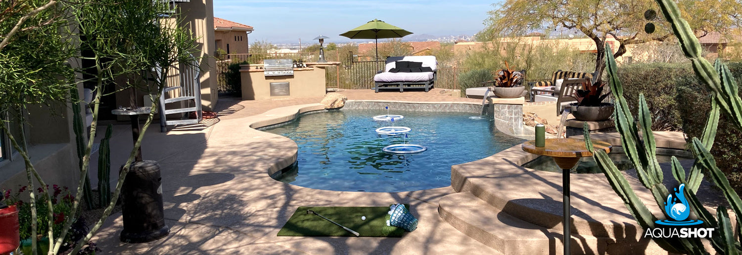 AquaShot with Golf Mat and Balls
