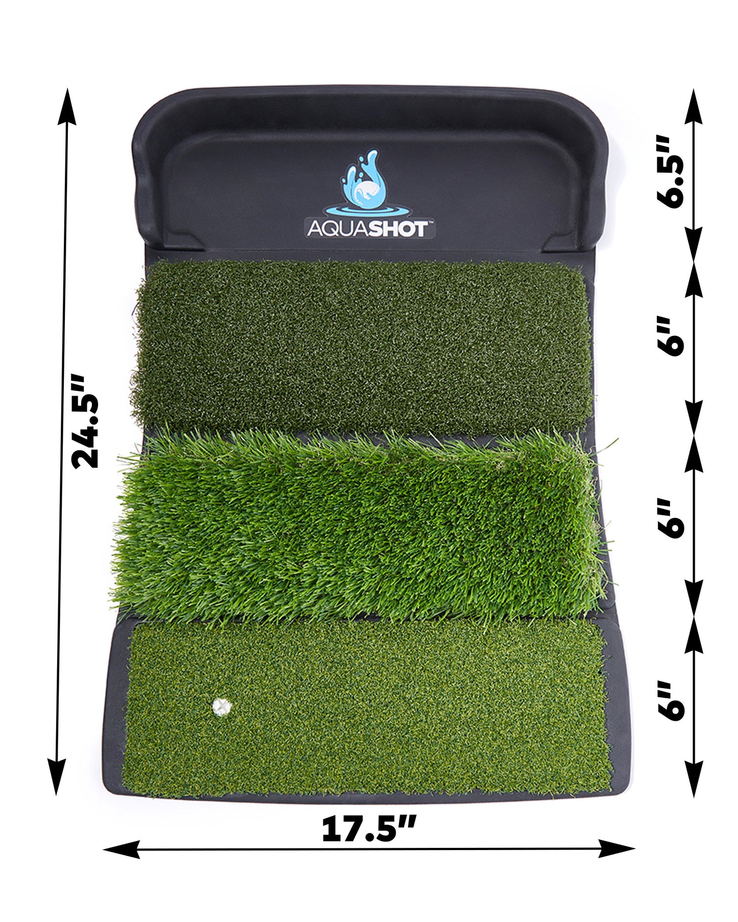 AquaShot Chipping Mat and Ball Tray